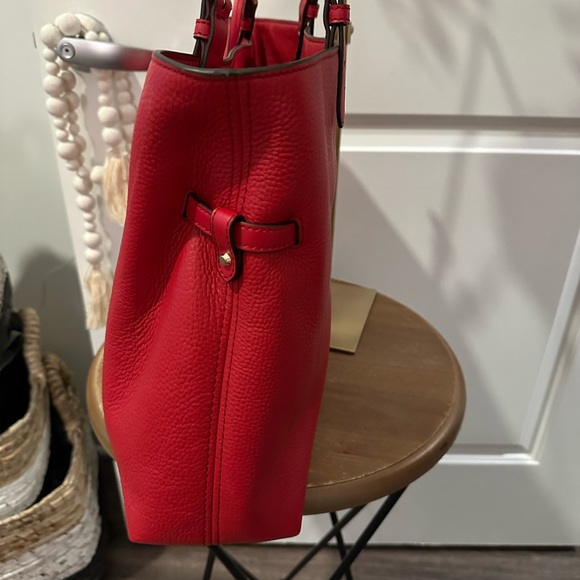 AUTHENTIC Michael Kors “Lenox” Large Pebble Leather Tote, NWOT - Picture 5 of 15